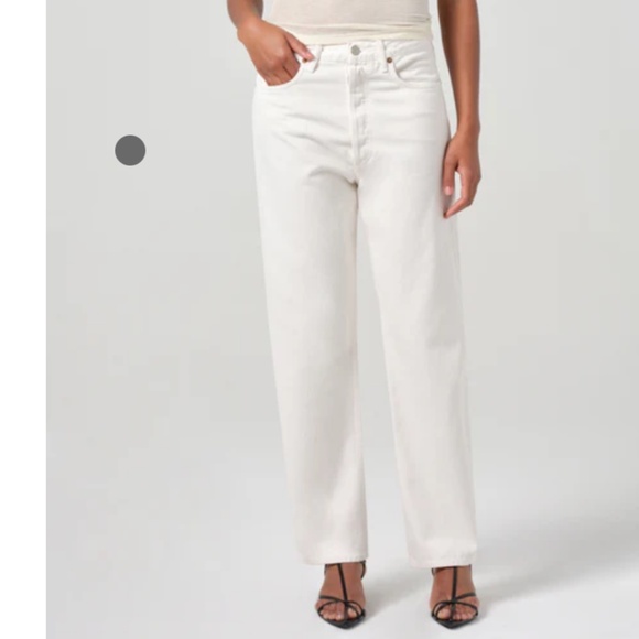 AGOLDE Mid-Rise 90s Jeans in “Fortune Cookie” – Size 32 - Picture 4 of 11